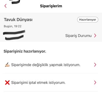 Yemeksepeti Tavuk Dünyasının Siparişi Sorunu Ve Arkasında Durmayışı