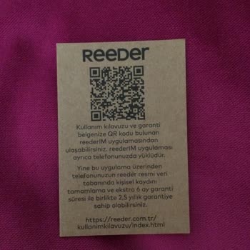 Reeder S19 Max Pro Kamera Problemi Nedeniyle İade Alınmaması