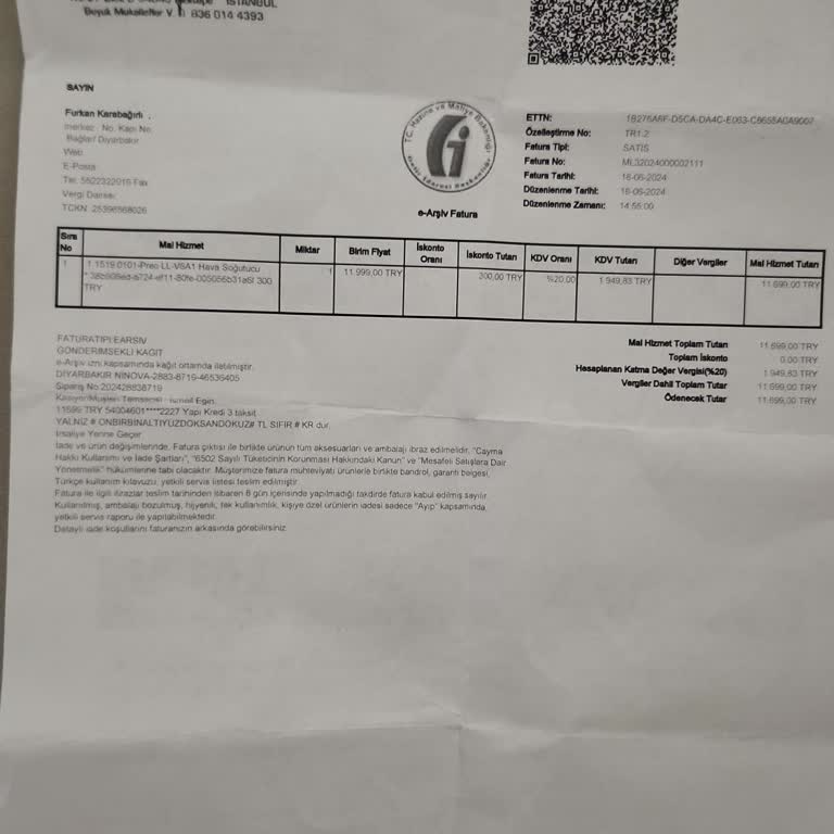 Teknosa Preo Ll-v8a1 Hava Soğutucu Soğutmuyor