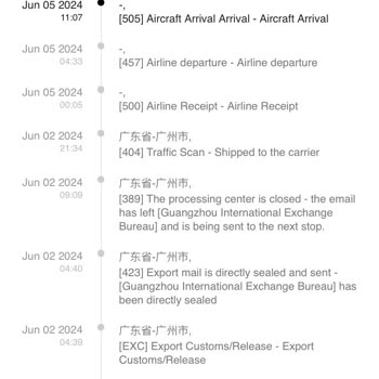 SHEIN Aircraft Arrival Sorunu