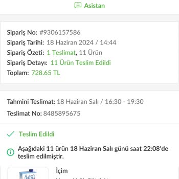 Trendyol GO Asistan Ve Teslimat