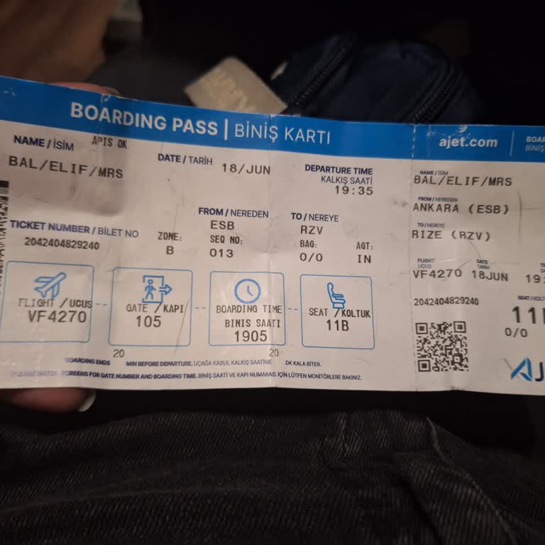 AJet (Anadolu Jet) Kapı Değişikliği Bilgilendirilmedi, Uçağı Kaçırdım!