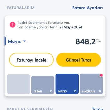 Turkcell Superbox Fatura Sorunları