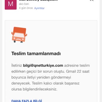 QNET Promosyon İade Cayma Hakkımı Kullanamıyorum