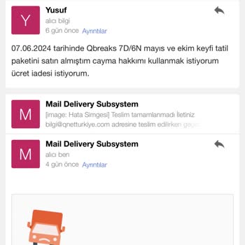 QNET Promosyon İade Cayma Hakkımı Kullanamıyorum