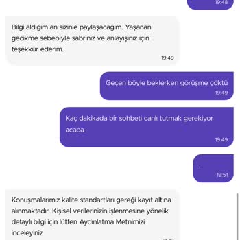 Getir Canlı Yardım Problemi