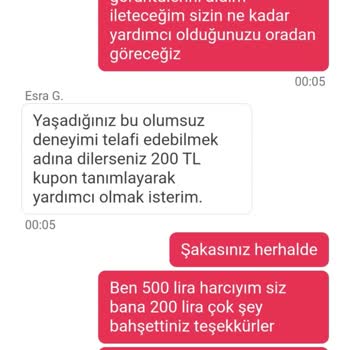 Yemeksepeti Antalya Merkez Kokoreç Müşteri Mağduriyeti