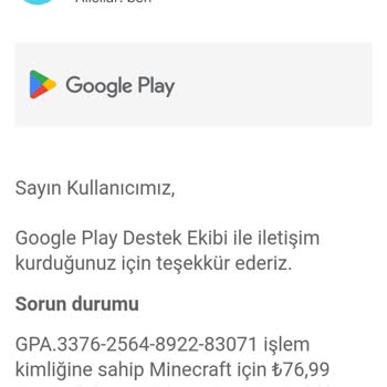 Mojang.com Minecraft Paramı İade Edin