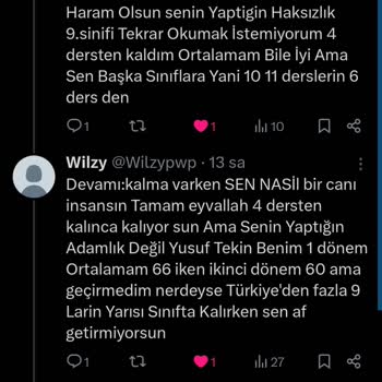 Milli Eğitim Bakanlığı (MEB) 9. Sınıflar İçin Devamsızlık Affı Talebi