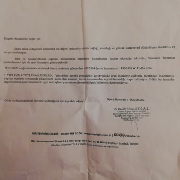 Skechers Ürün Şikayeti Hakkında