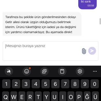 Getir Yemek Pişmanlıktır