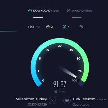Millenicom Gece İndirme Hızı Düşmesi