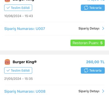 Tıkla Gelsin Burger King Siparişimi Oluşturmadı Paramı Çekti Ve İade Etmedi