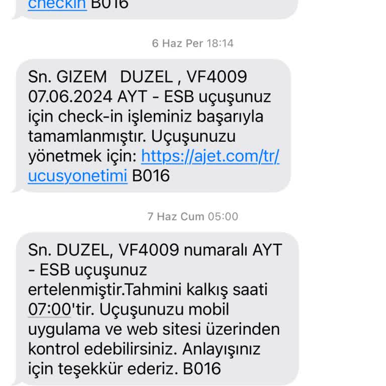 Ajet Pişmanlıktır. Mağdur Edildim!