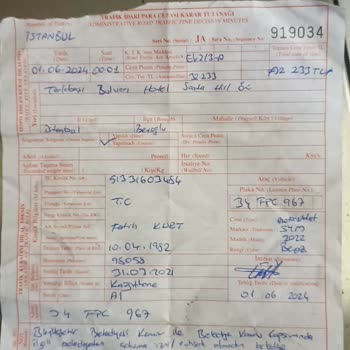 Tag Motorlu Araçlar Tag Mağduruyum Cezamın Ödenmesini İstiyorum