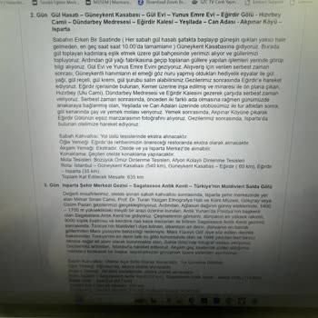 Tatil Sepeti Salda Turundan Misafir Bilgisi Teyidi Olmadan Çıkarılan Eğirdir Bölg.