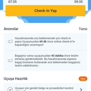 THY Uçuş Durumu (Saatinde Orada Olunmasına Rağmen Uçağa Alınmama)