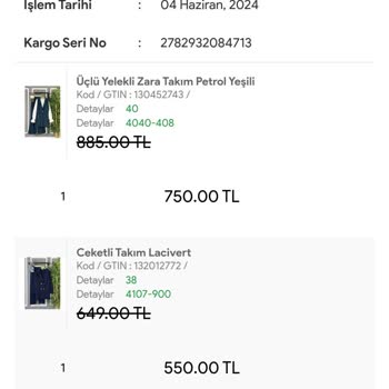 Kardeşler Butik Eksik Ürün Gönderildi