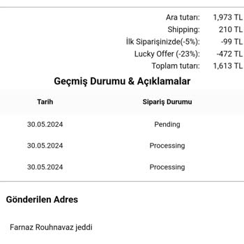 Michael Kors Canta Siparişim Hala Ulaşmadı
