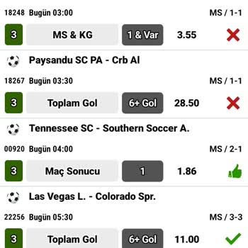 Nesine Kupon Tutarı Yanlış Hesaplandı