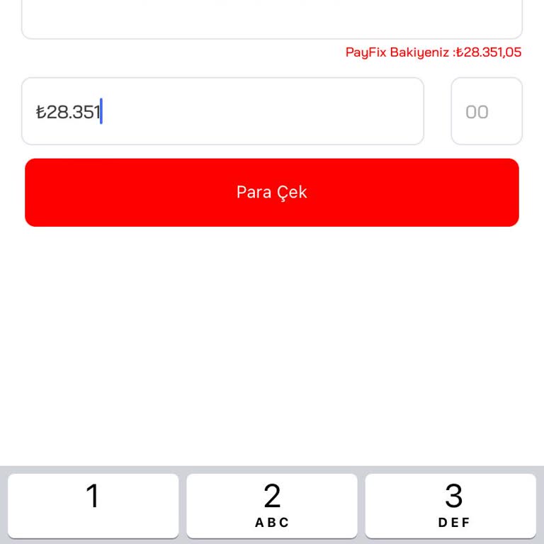 Para Çekilmiyor PayFix'ten