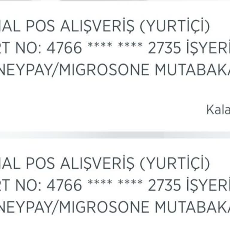 Migros Yemek Siparişi Ödeme Hatası