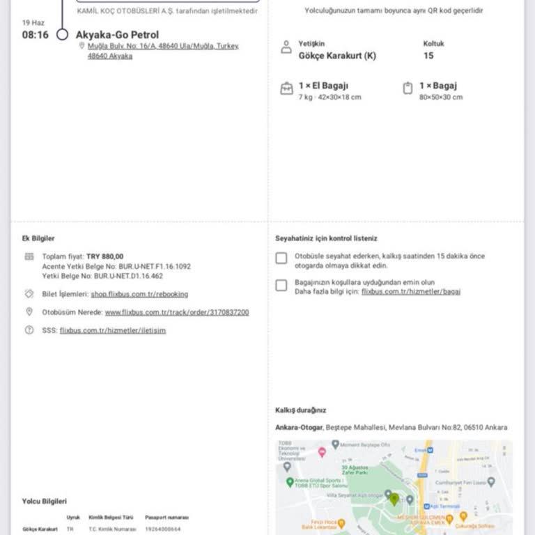 Kamil Koç Durak Uğramama Sonucu