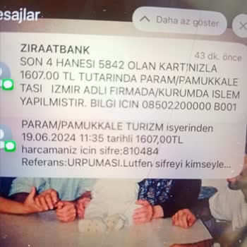 Pamukkale Turizm Bilet Aldım Parası Çekildi Ama Biletim Oluşturulmadı!