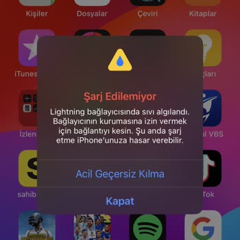 Nsmart İphone 12 Sıvı Algılandı Sorunu
