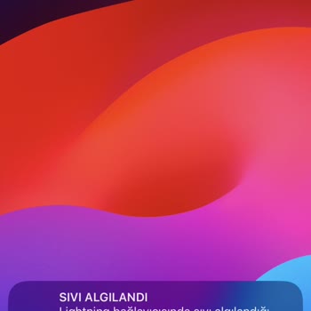 Nsmart İphone 12 Sıvı Algılandı Sorunu