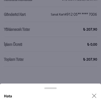 Vodafone Pay'de Fatura Ödeme Sorunu: Acil Destek Gerekiyor!