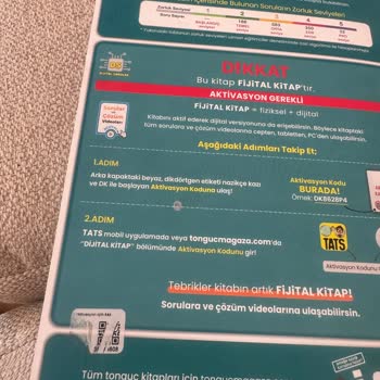 Tonguç Akademi Aktivasyon Kodu Yırtık