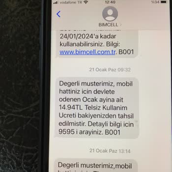 Bimcell Türk Telekom Telsiz Kullanım Ücretini İki Kez Almaya Çalışıyor