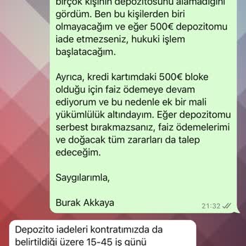 DMR Car RENTAL Kaution nicht zurück, rechtliche Schritte eingeleitet