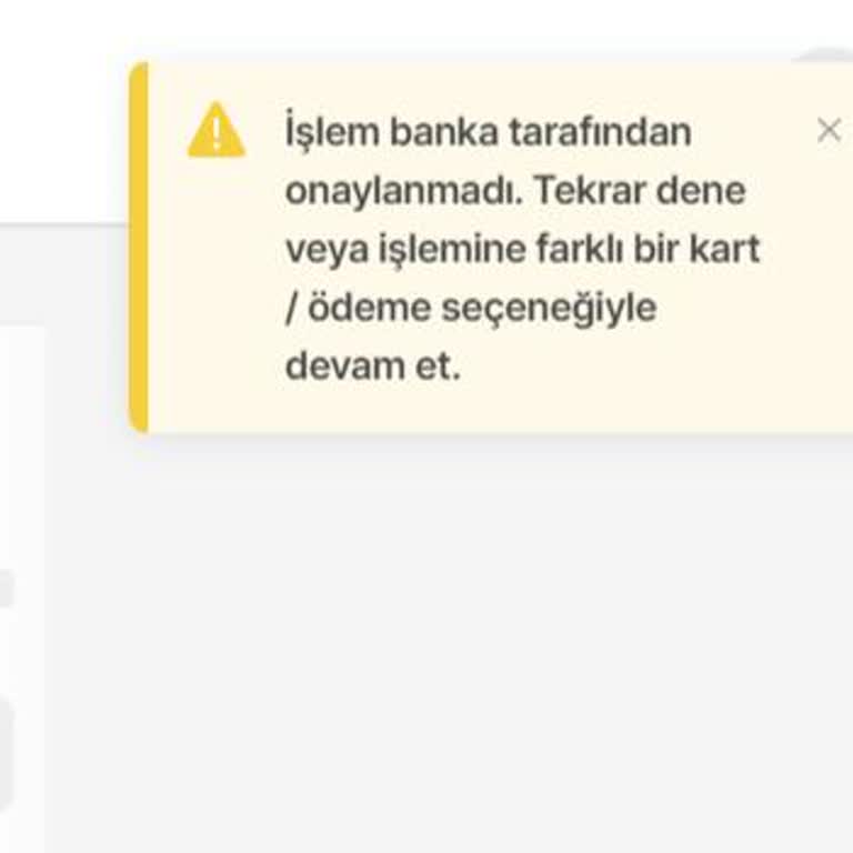 Hepsiburada Alışveriş Yaparken Oluşan Hata