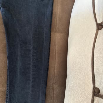 Koton Pantolon Uzun Beyaz Çizgiler