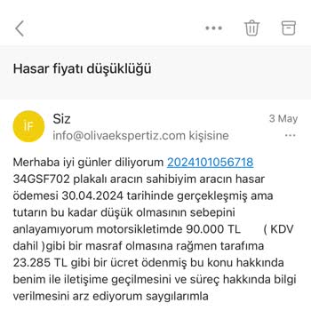 Oliva Ekspertiz Eksper Şikayeti Oliva Eksper