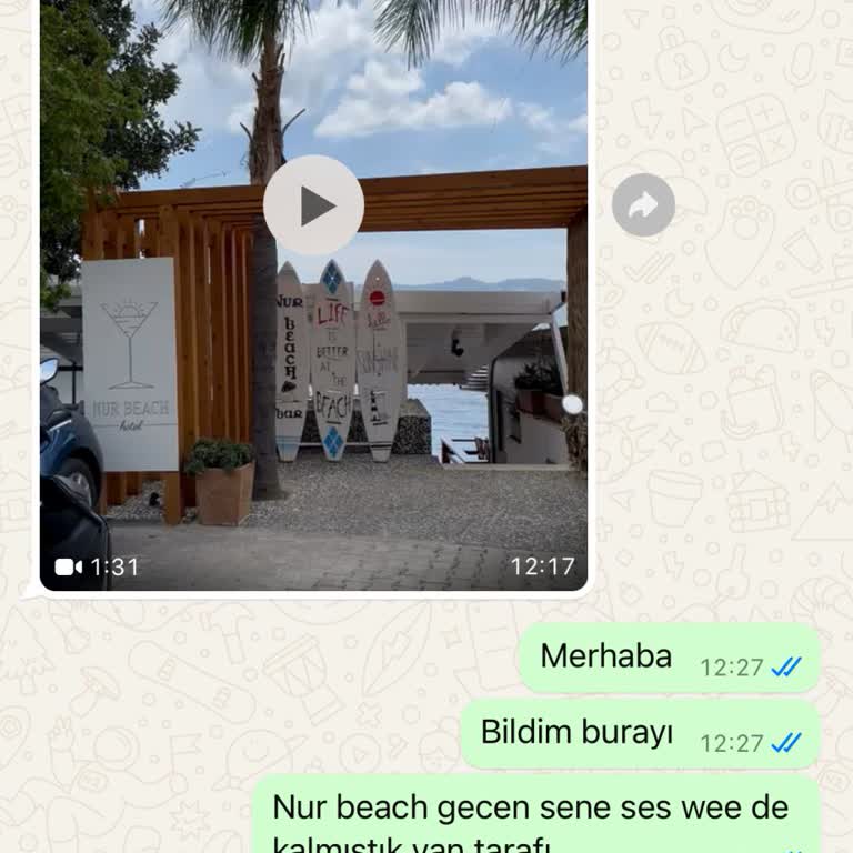 Nur Beach Hotel Otel Rezervasyon İptali Üzerine Şikayet