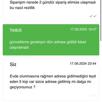 ÇiçekSepeti Çiçek Sepetinden Aldığım Ürünün Teslim Edilmemesi