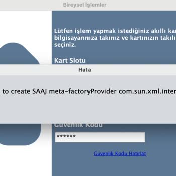E-imzatr Ios Ortamında Kurulum Yapılamıyor