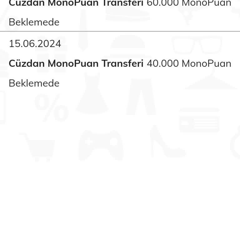 Mono App Puan Dönüşme Sorunu