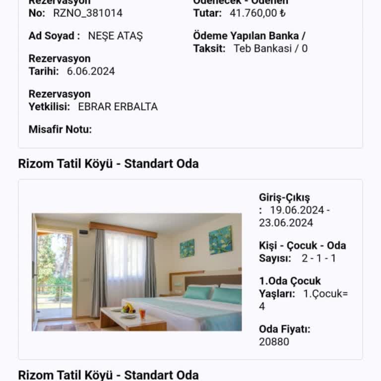 Rizom Tatil Köyü Müşteri Memnuniyeti Ve Rezervasyon Problemleri