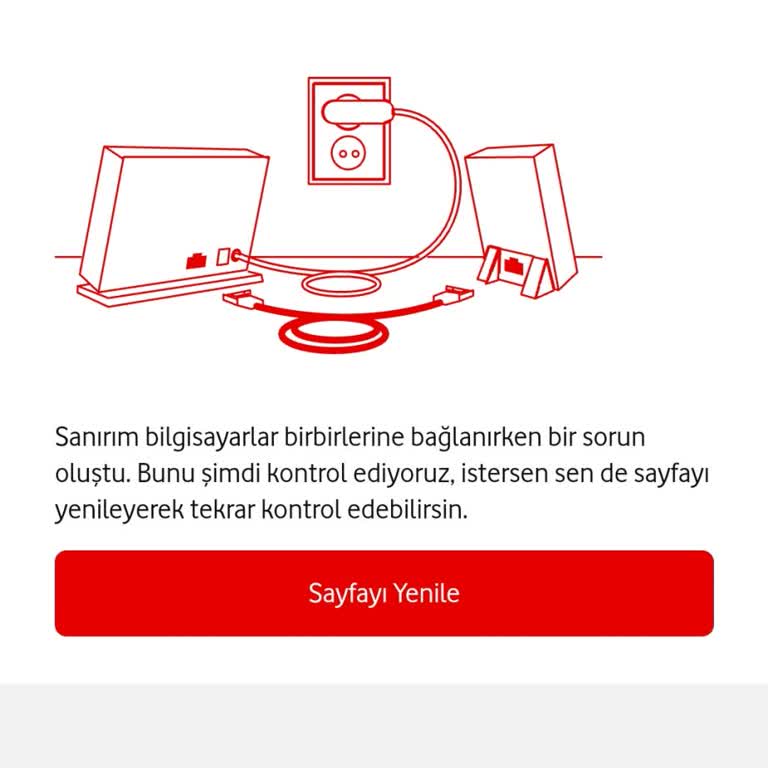 Vodafone Sipariş Detayı Hata Sorunu