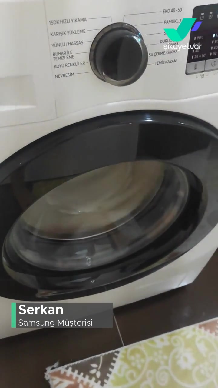 Samsung WW90T4020CE/AH Çamaşır Makinesinin Bitmeyen Sorunları videonun kapak resmi