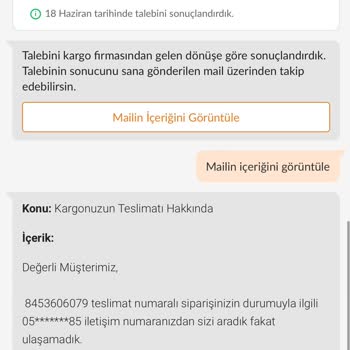Trendyol Siparişi Üzerinden Mağdur Edilmem.