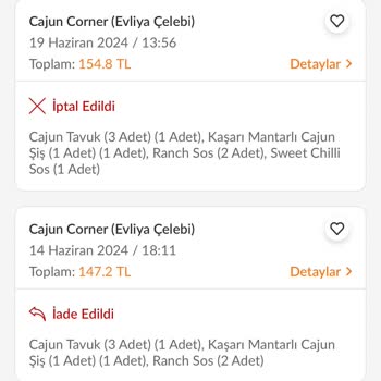 Cajun Corner Tuzla Şubesi Hizmet Kalitesi