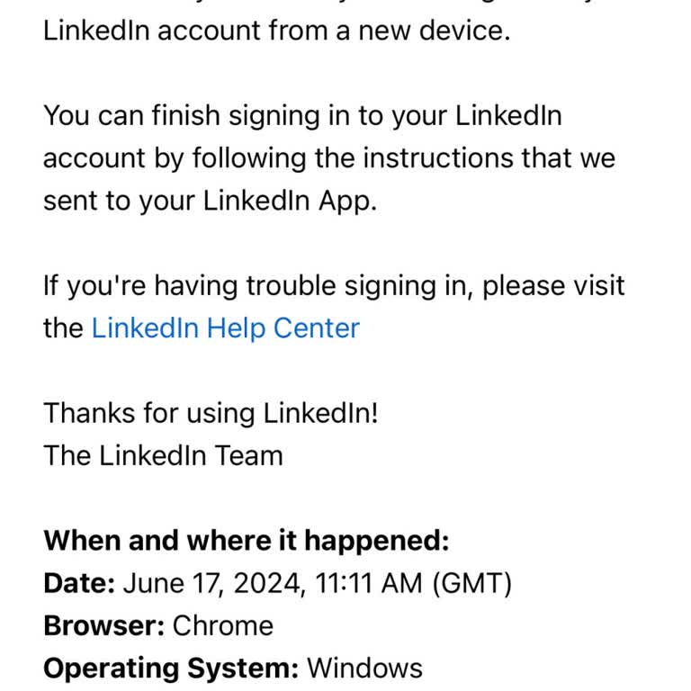 Linkedin Hesabım Ele Geçirildi