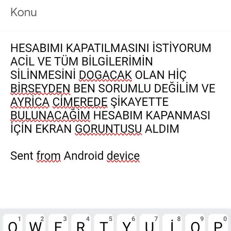 CandyCasino Hesabım Ve Tüm Bilgiler Acil Silinsin Ve Bu Uygulama Yasaklansın