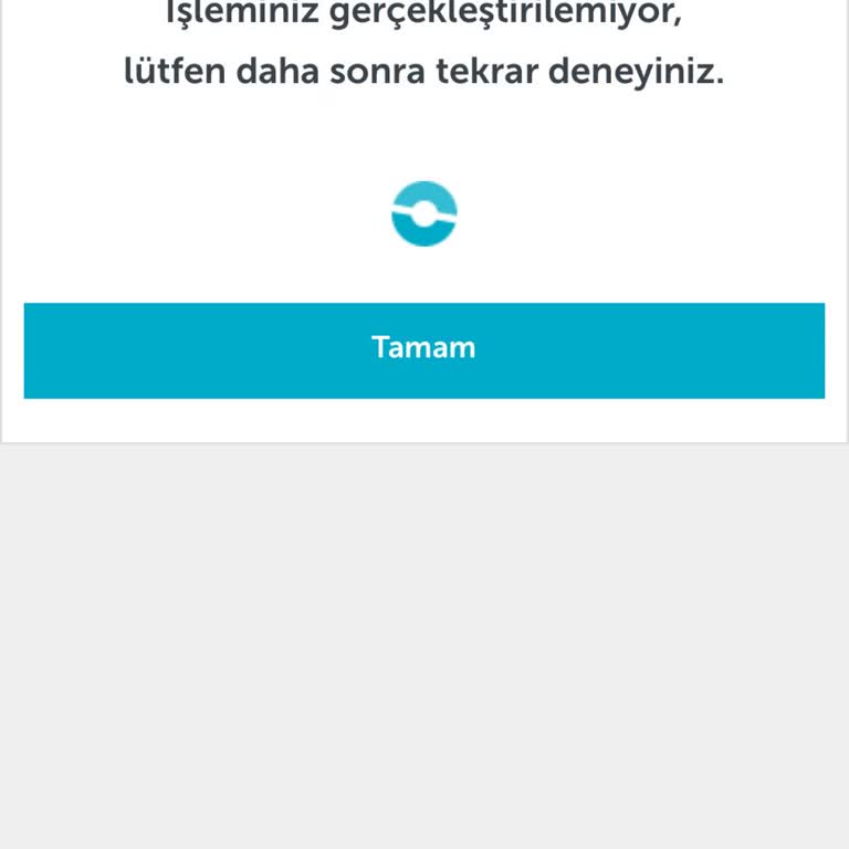 Ziraat Bankası Ziraat Alışveriş Onaylanmıyor
