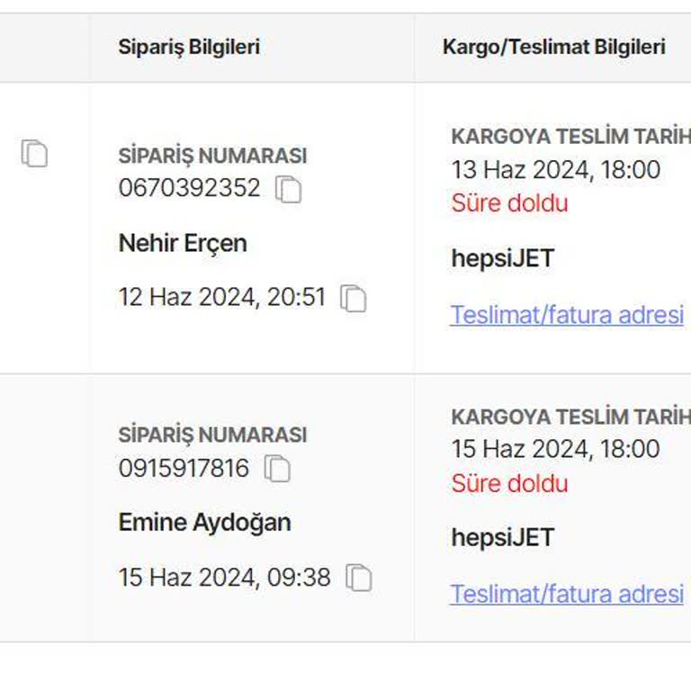 Hepsijet Sultanbeyli Şubesi Kargolarımı Gelip Almıyor